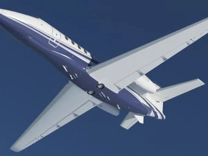 cessna citation latitude 3D Model