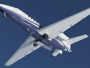 cessna citation latitude 3D Модель