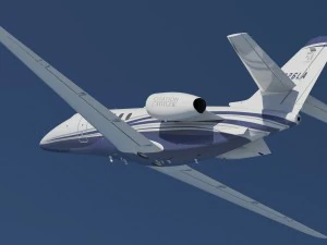 cessna citation latitude 3D Model