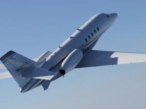 cessna citation latitude 3D Model