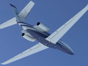 cessna citation latitude 3D Model