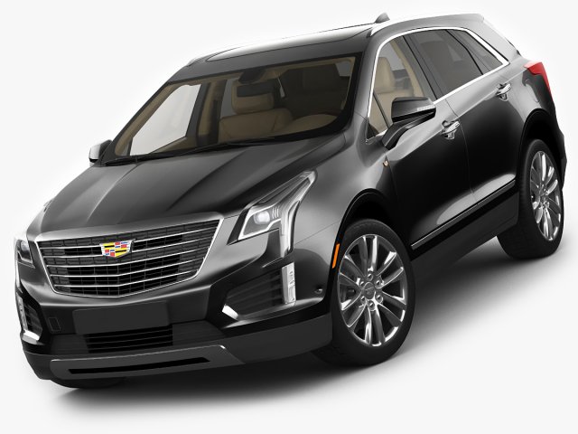 cadillac xt5 2017 3D Модель .c4d .max .obj .3ds .fbx .stl .blend