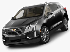 cadillac xt5 2017 Modelo 3D