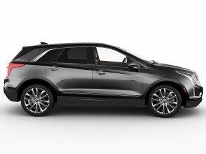 cadillac xt5 2017 3D Модель