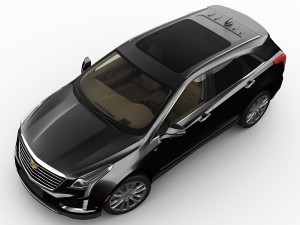 cadillac xt5 2017 3D Модель