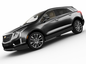 cadillac xt5 2017 3D Модель