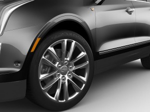 cadillac xt5 2017 3D Модель