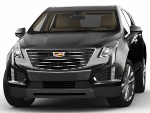 cadillac xt5 2017 3D Модель