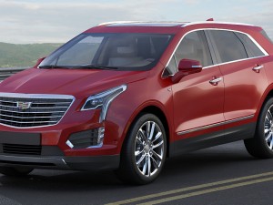 cadillac xt5 2017 3D Модель