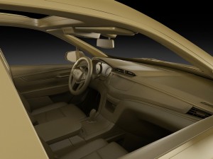 cadillac xt5 2017 3D Модель