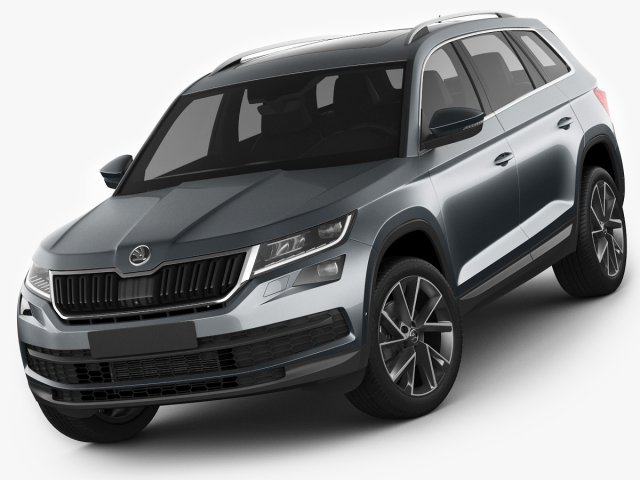skoda kodiaq 2017 3Dモデル .c4d .max .obj .3ds .fbx .stl .blend 
