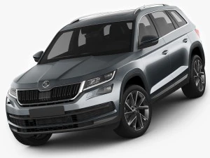 skoda kodiaq 2017 3D Model