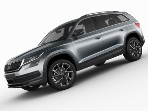 skoda kodiaq 2017 3Dモデル