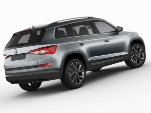 skoda kodiaq 2017 3Dモデル