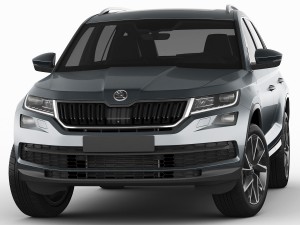 skoda kodiaq 2017 3Dモデル
