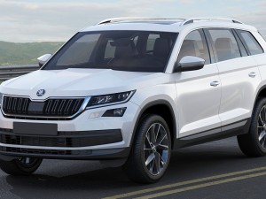 skoda kodiaq 2017 3Dモデル