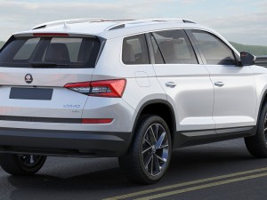 skoda kodiaq 2017 3Dモデル