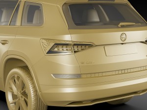 skoda kodiaq 2017 3Dモデル