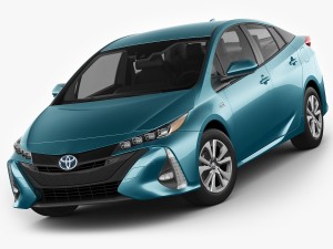 toyota prius prime 2017 3D Model