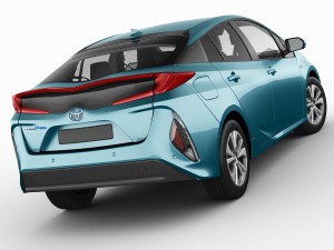 toyota prius prime 2017 3D Model