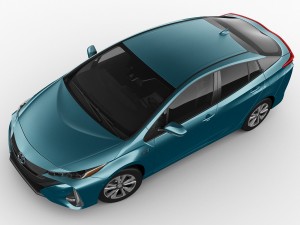toyota prius prime 2017 3D Model