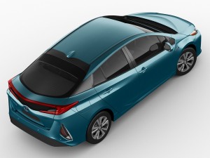toyota prius prime 2017 3D Model