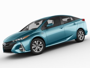 toyota prius prime 2017 3D Model