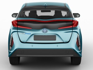 toyota prius prime 2017 3D Model