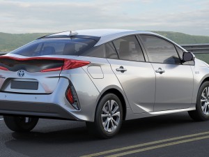 toyota prius prime 2017 3D Model