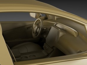 toyota prius prime 2017 3D Model