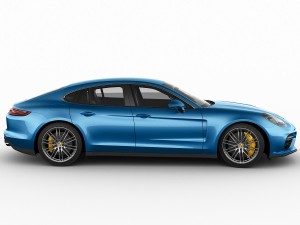 porsche panamera turbo 2017 3D 모델