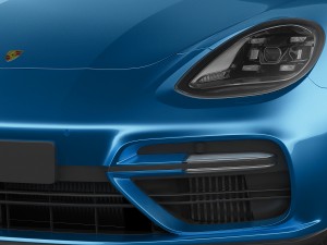 porsche panamera turbo 2017 3D 모델