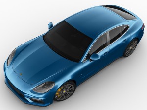 porsche panamera turbo 2017 3D 모델