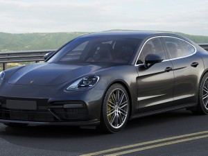 porsche panamera turbo 2017 3D 모델