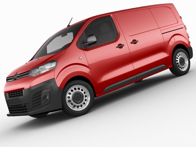 citroen jumpy 2016 3D Model in Van and Minivan 3DExport