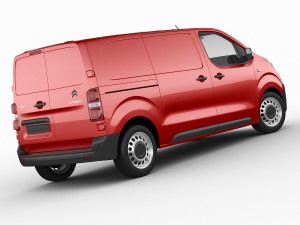 citroen jumpy 2016 3D Модель