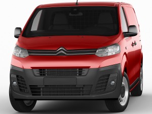 citroen jumpy 2016 3D Модель