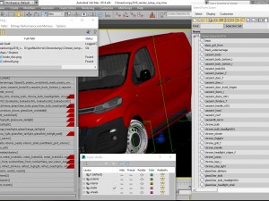 citroen jumpy 2016 3D Модель