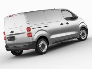 peugeot expert 2016 panel van 3D Model