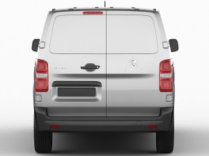 peugeot expert 2016 panel van Modelo 3D