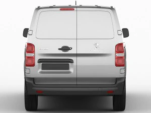 peugeot expert 2016 panel van 3D Model