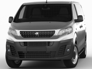 peugeot expert 2016 panel van Modelo 3D