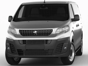 peugeot expert 2016 panel van 3D Model