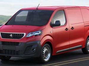 peugeot expert 2016 panel van Modelo 3D