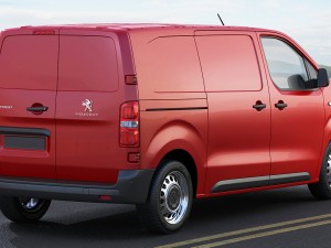 peugeot expert 2016 panel van Modelo 3D