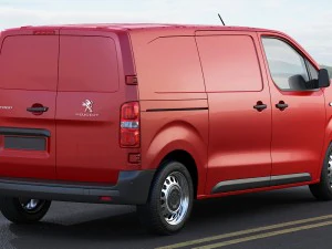 peugeot expert 2016 panel van 3D Model