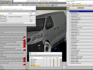 peugeot expert 2016 panel van 3D Model