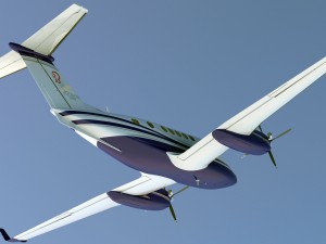 beechcraft king air 250 3D मॉडल