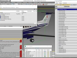 beechcraft king air 250 3D Model