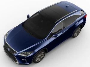 lexus rx 450h 2016 3D Model